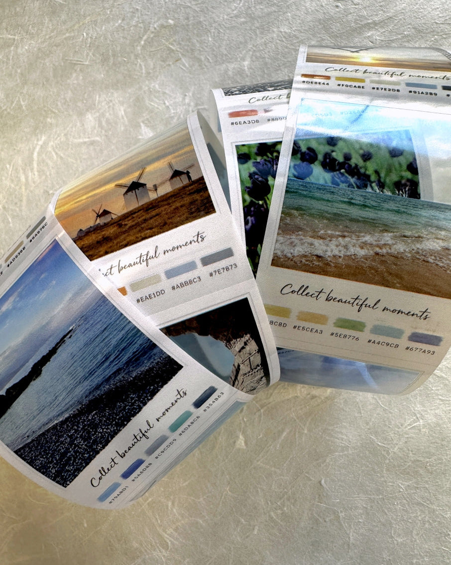 Neverland Studio - Nature Snapshots PET tape SAMPLES