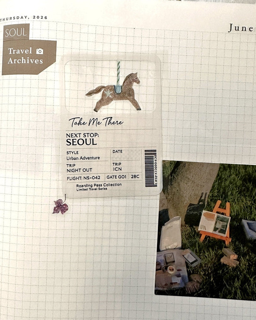 Neverland Studio - Travel Cards PET tape SAMPLES