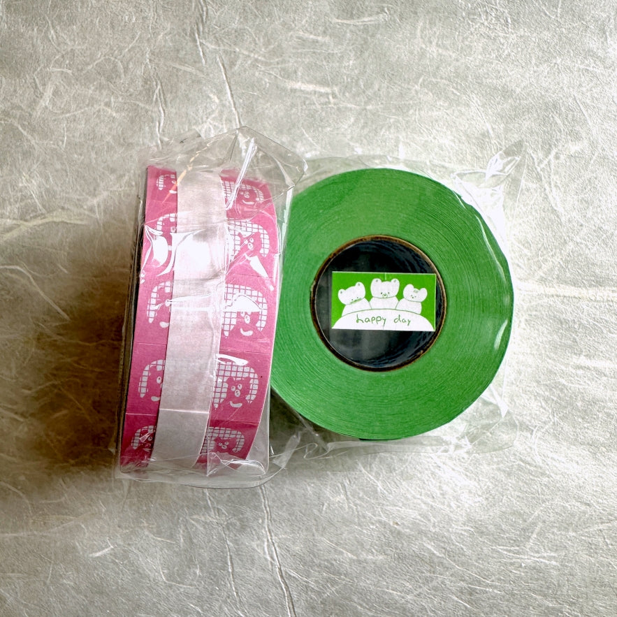 Nico Recipe - Happy Day & Three Bears label sticker rolls SAMPLES