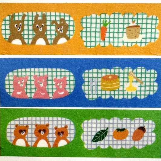 Nico-Recipe - Animals washi tape SAMPLES