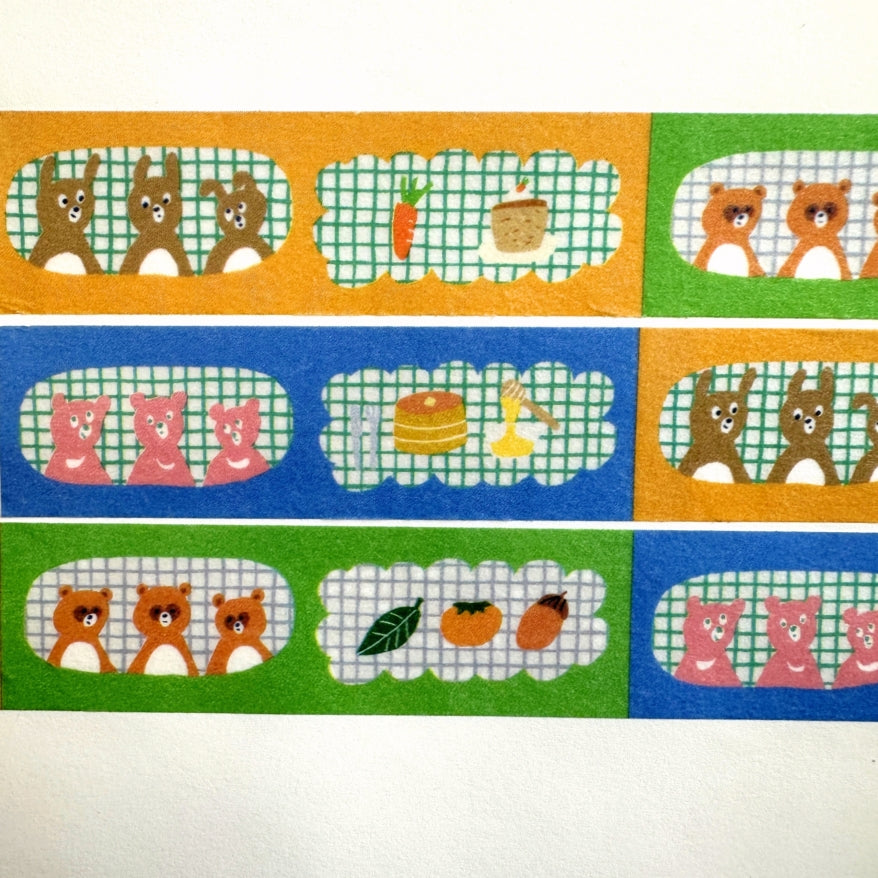 Nico-Recipe - Animals washi tape SAMPLES