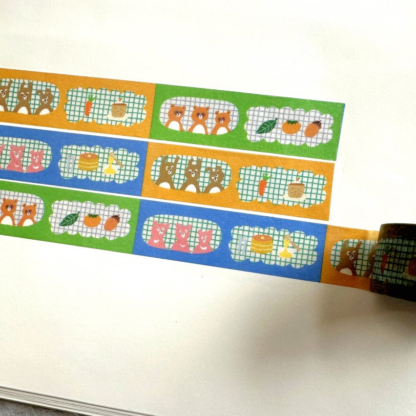 Nico-Recipe - Animals washi tape SAMPLES