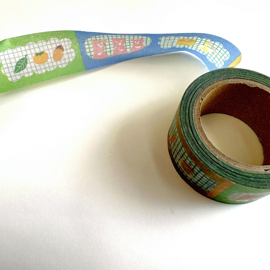 Nico-Recipe - Animals washi tape SAMPLES