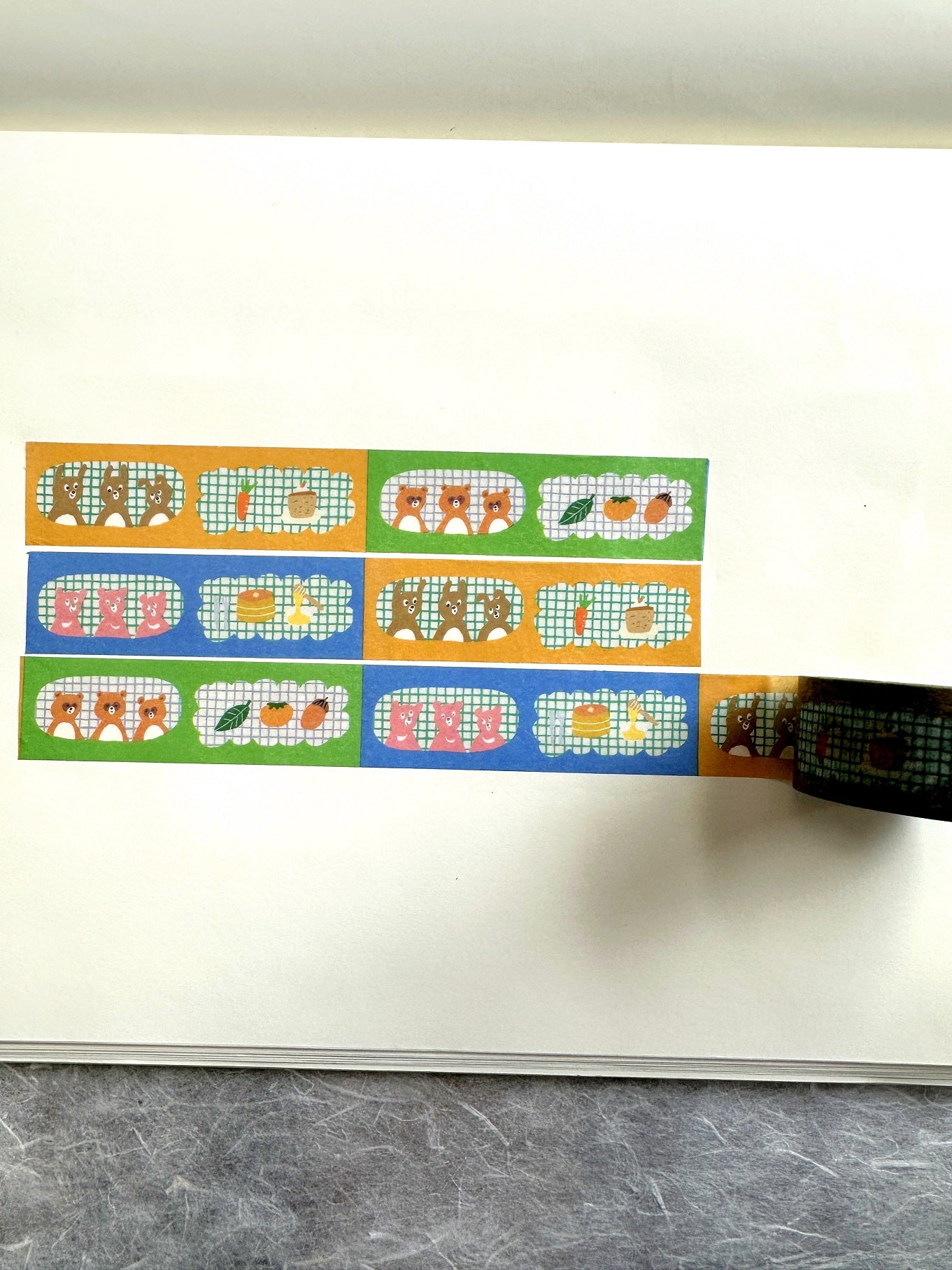 Nico-Recipe - Animals washi tape SAMPLES