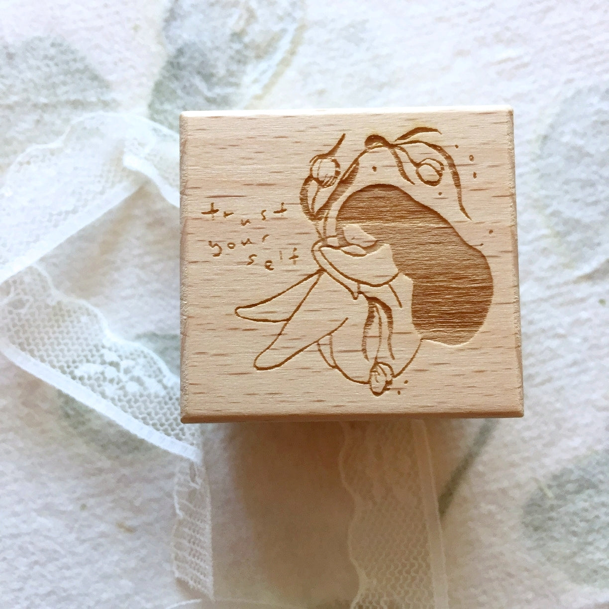 Nove.九 - Trust Yourself rubber stamp [New in package]