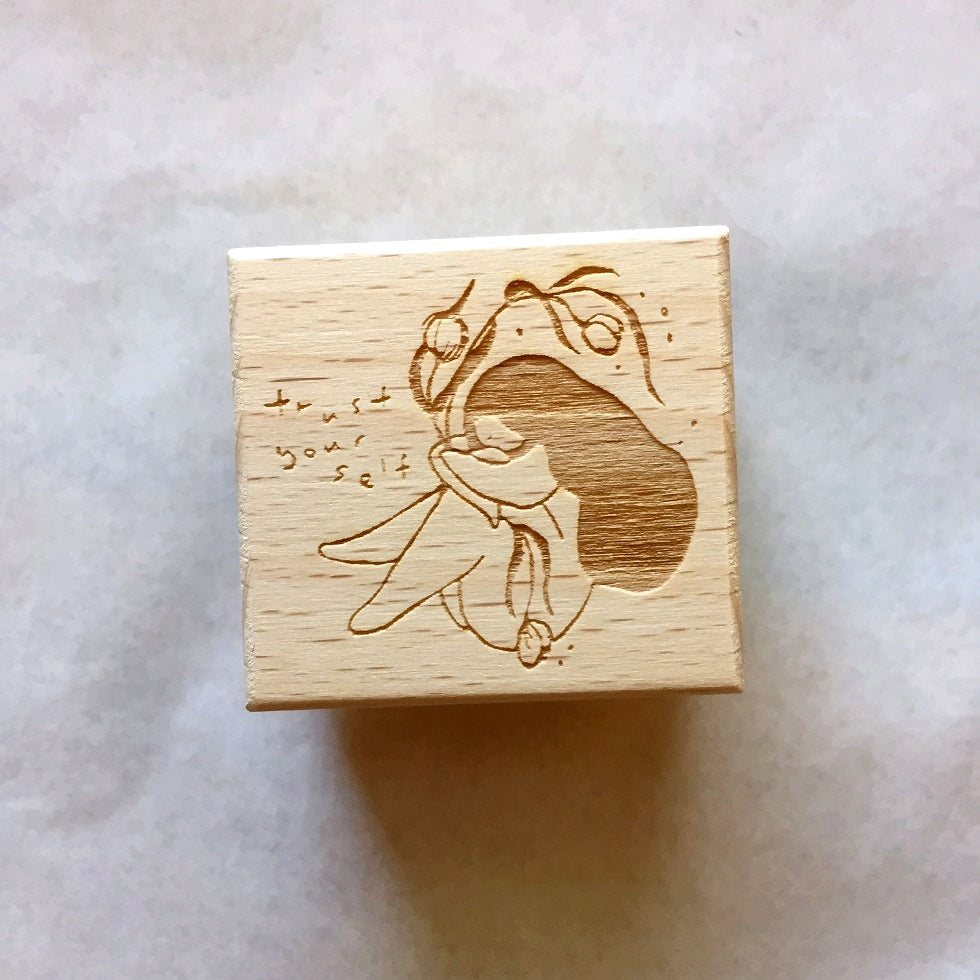 Nove.九 - Trust Yourself rubber stamp [New in package]