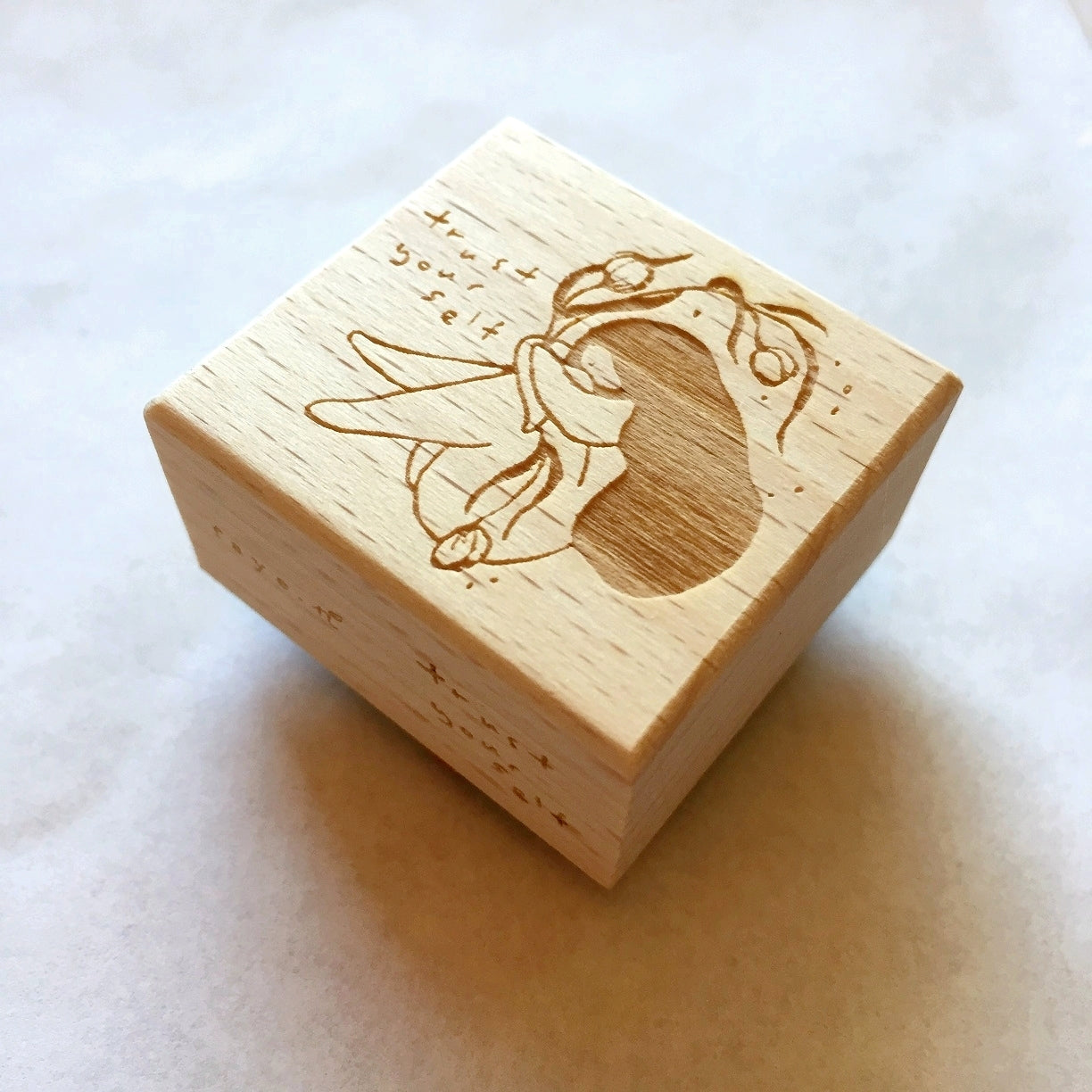 Nove.九 - Trust Yourself rubber stamp [New in package]