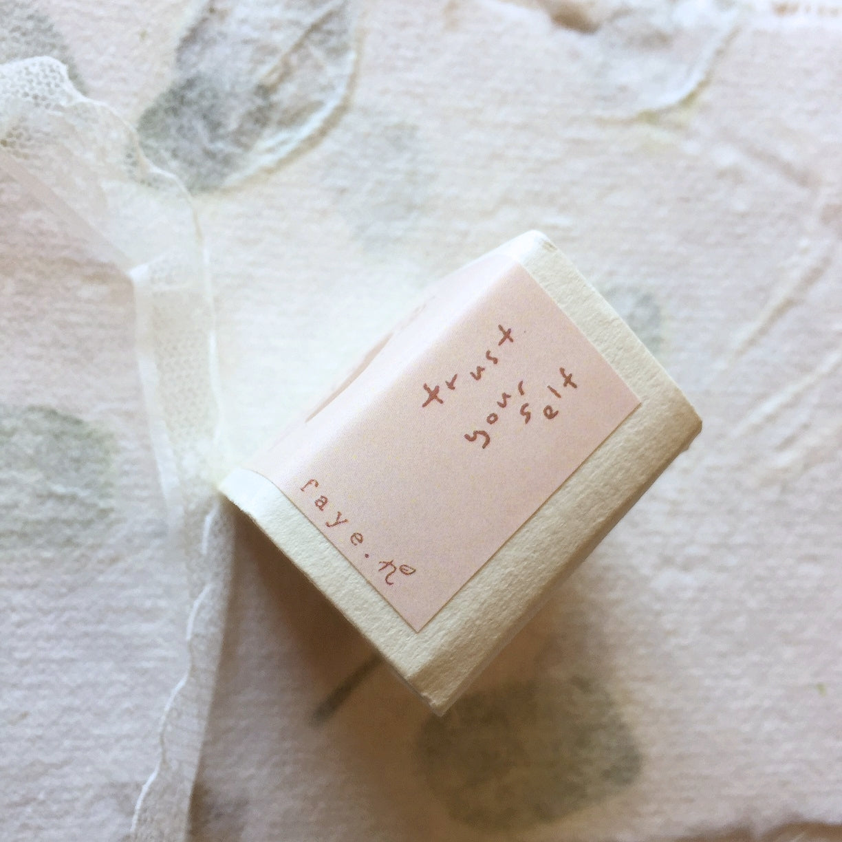 Nove.九 - Trust Yourself rubber stamp [New in package]
