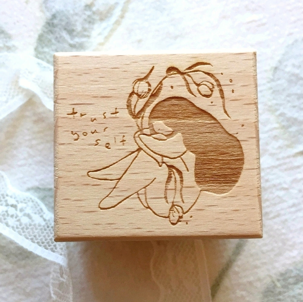 Nove.九 - Trust Yourself rubber stamp [New in package]