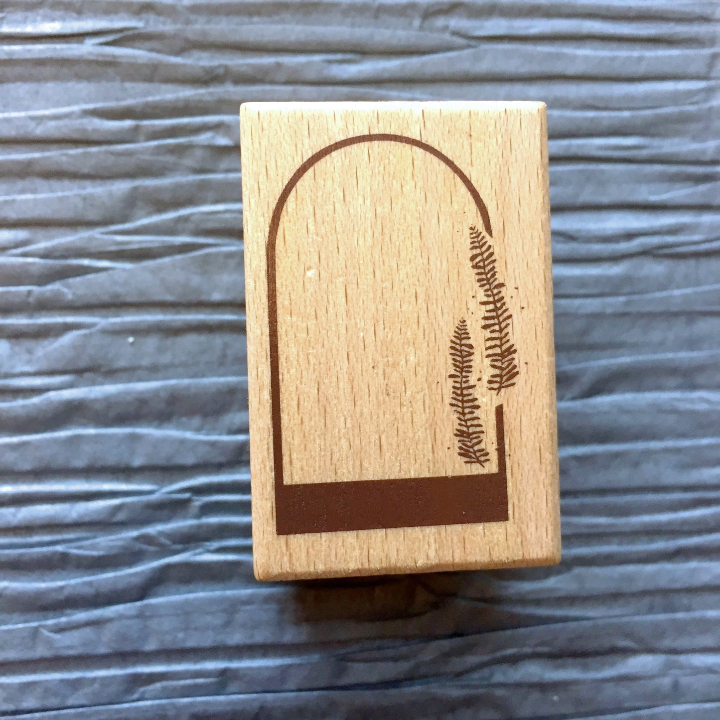 Nove.九 - Beyond Floral Arch rubber stamp [Like New]