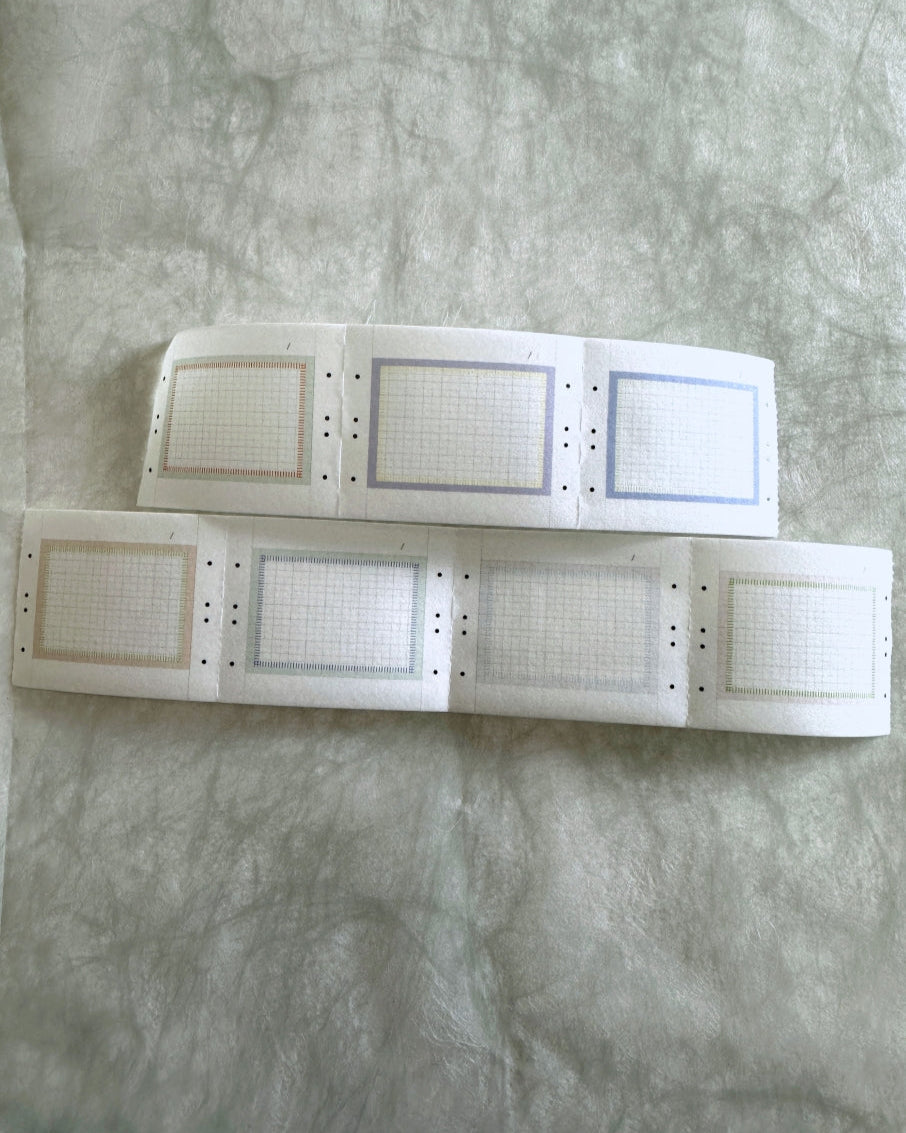 Nyret Design - Vol. 11 One Day Label II perforated washi tape SAMPLES