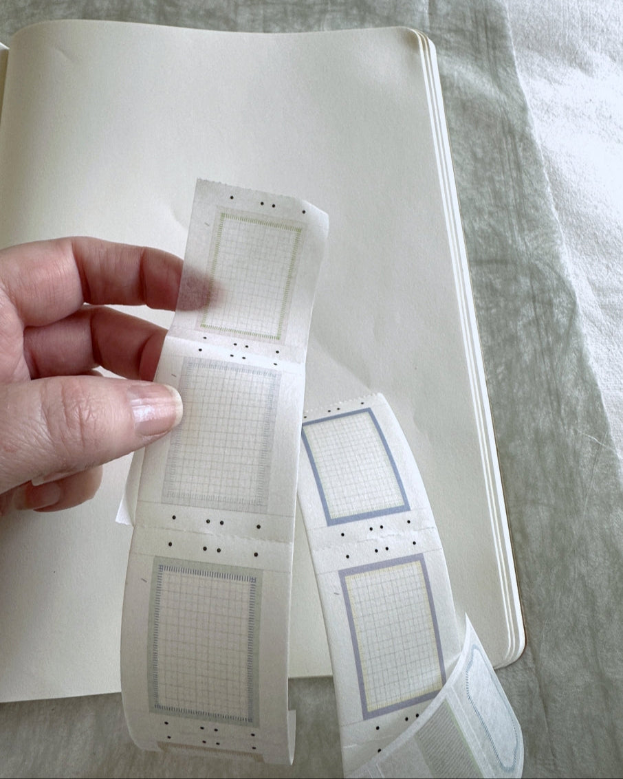 Nyret Design - Vol. 11 One Day Label II perforated washi tape SAMPLES
