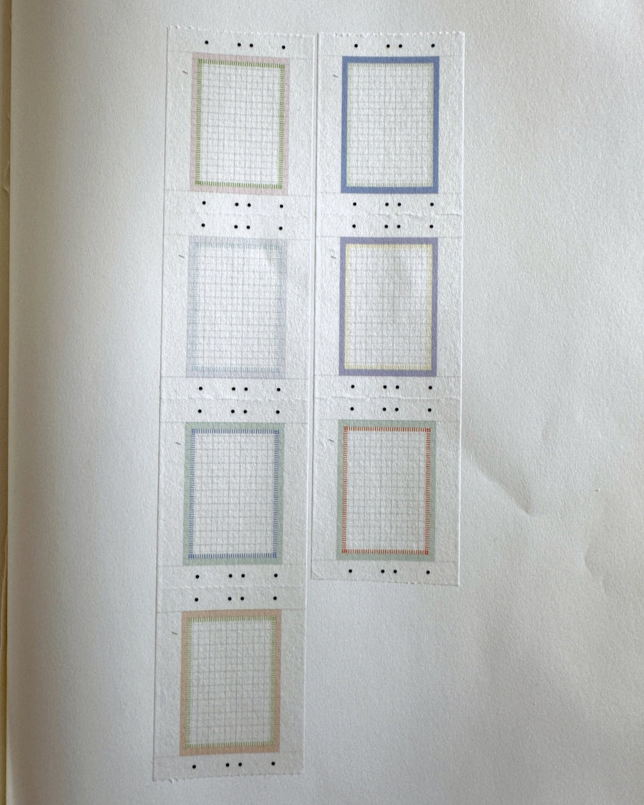 Nyret Design - Vol. 11 One Day Label II perforated washi tape SAMPLES