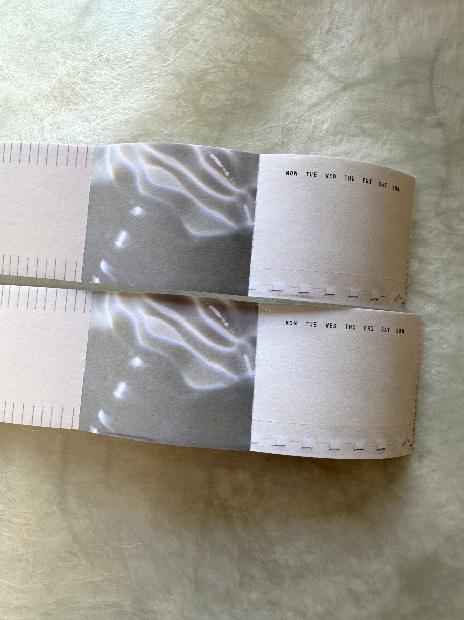 Nyret Design - Ocean perforated paper tape (writable) SAMPLES