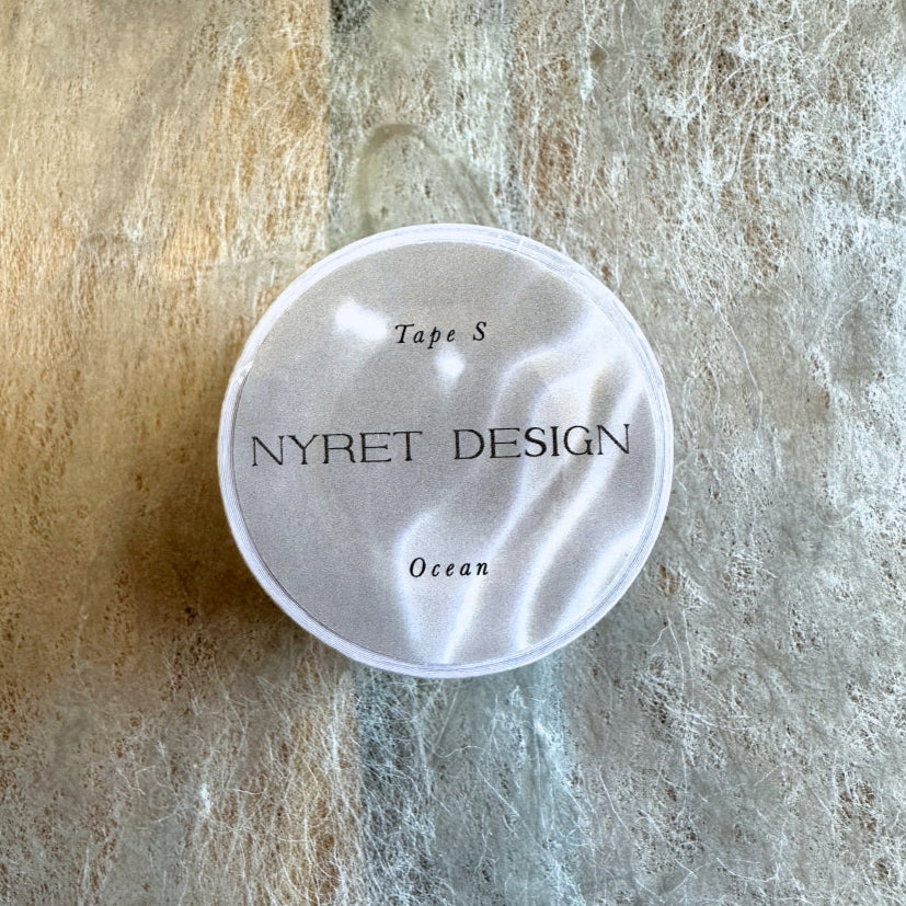 Nyret Design - Ocean perforated paper tape (writable) SAMPLES