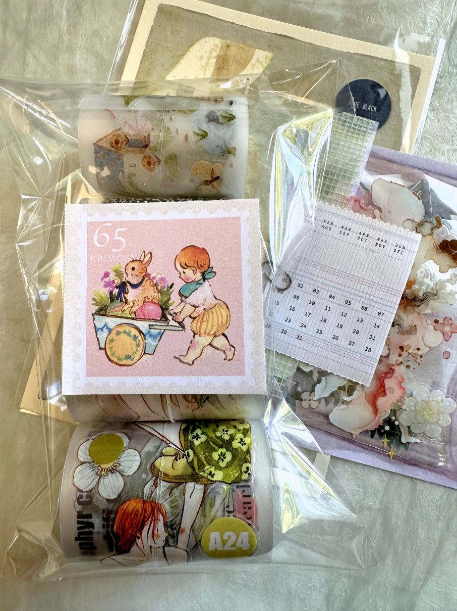 Nyret Design - Calendar perforated paper tape (writable) SAMPLES