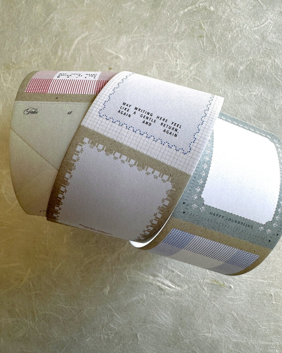 Nyret Design - Soft Wishes perforated paper tape SAMPLES