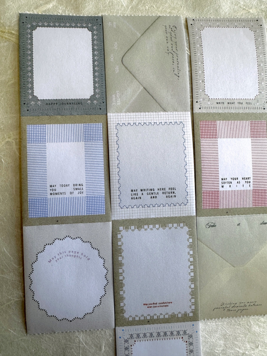 Nyret Design - Soft Wishes perforated paper tape SAMPLES