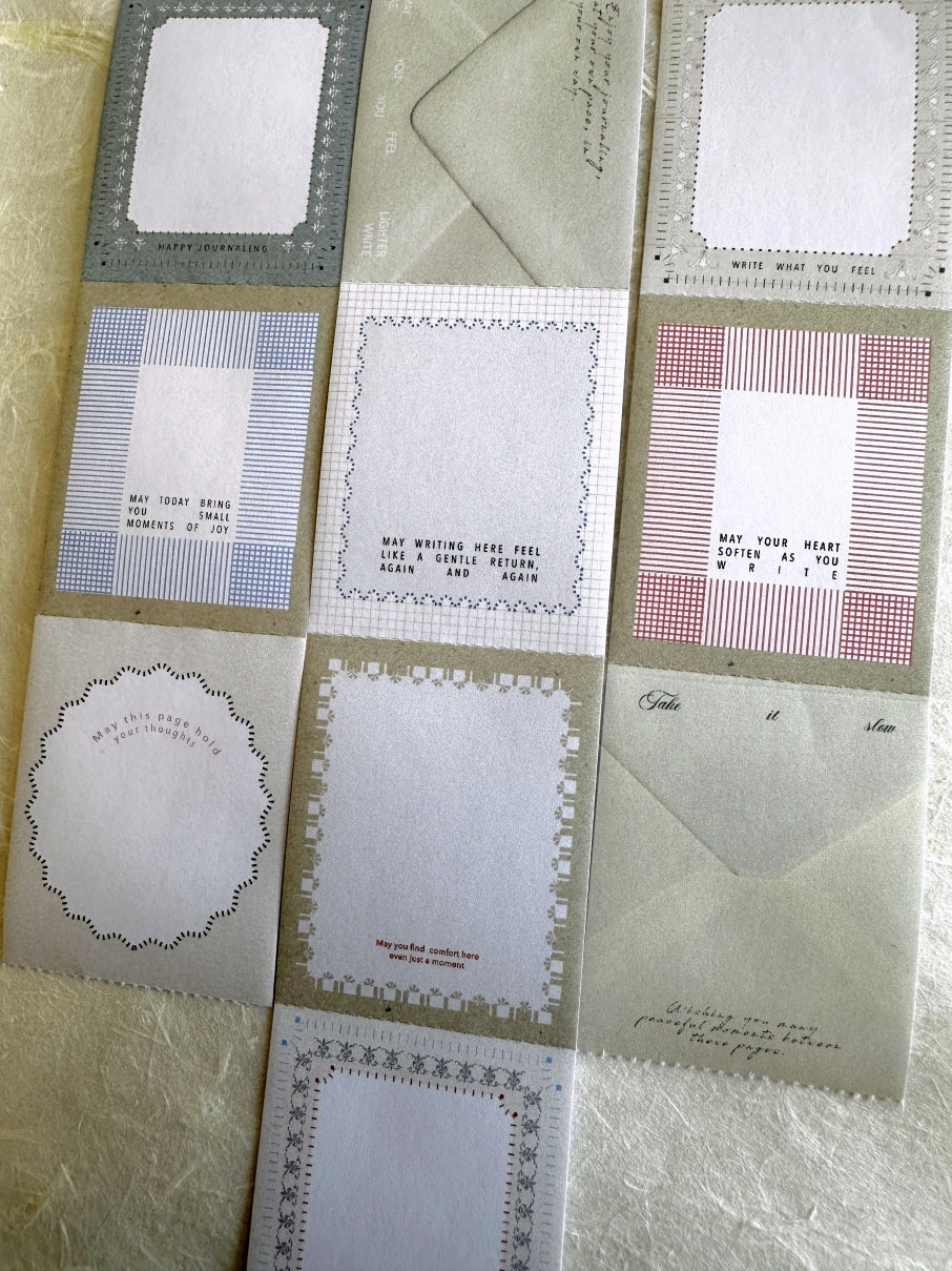 Nyret Design - Soft Wishes perforated paper tape SAMPLES