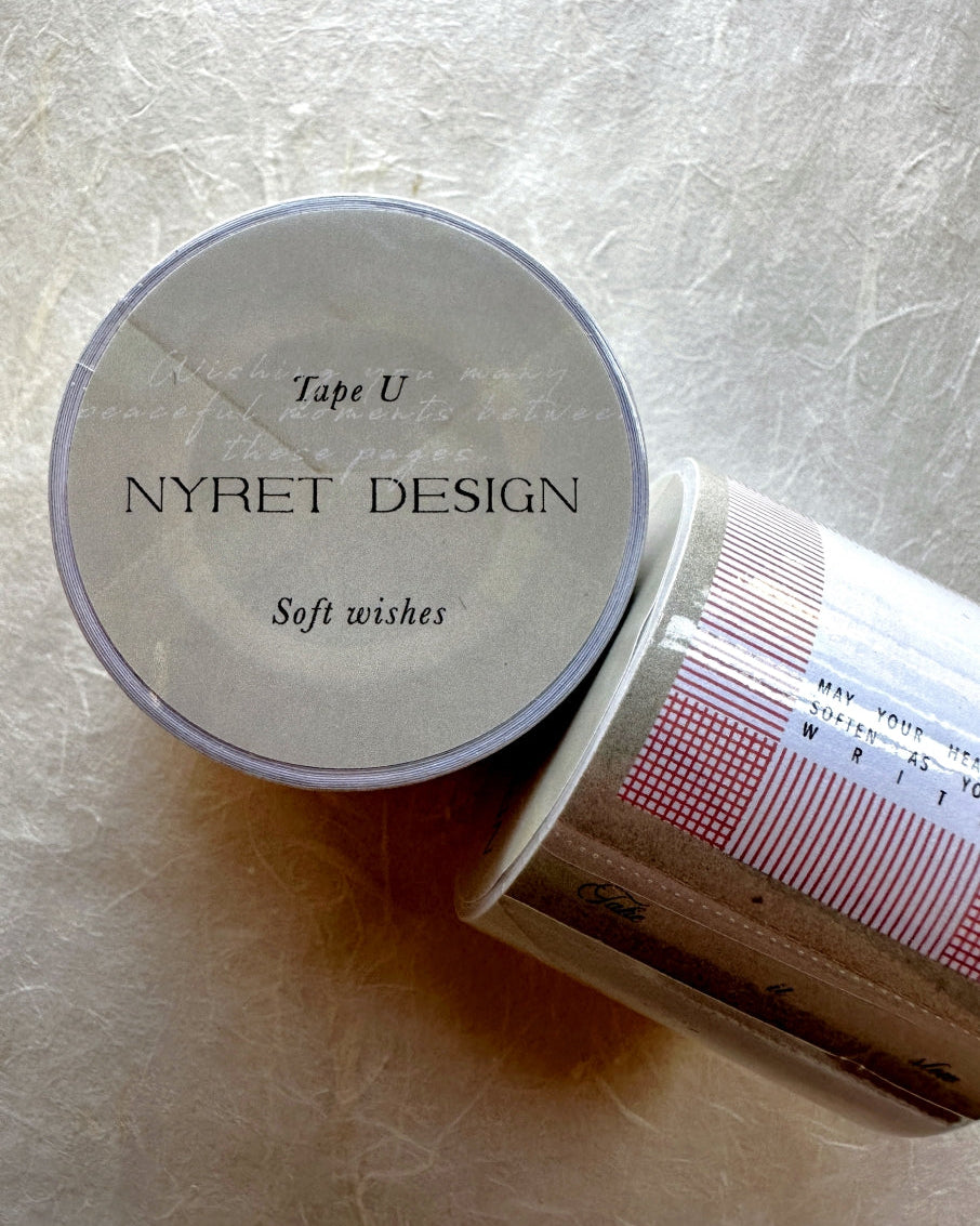 Nyret Design - Soft Wishes perforated paper tape SAMPLES