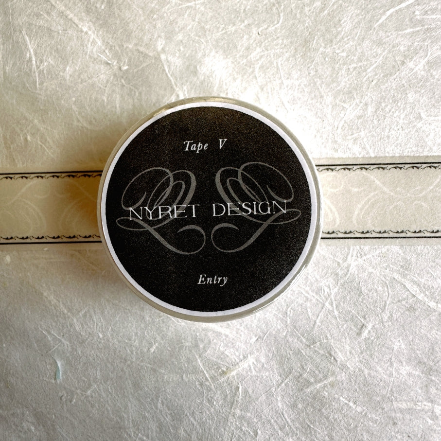 Nyret Design - Entry washi tape SAMPLES