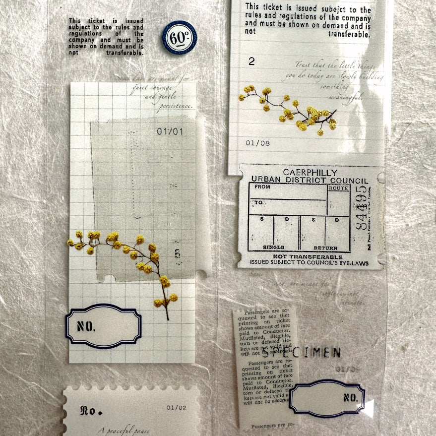 Nyret Design - Mimosa PET tape SAMPLES