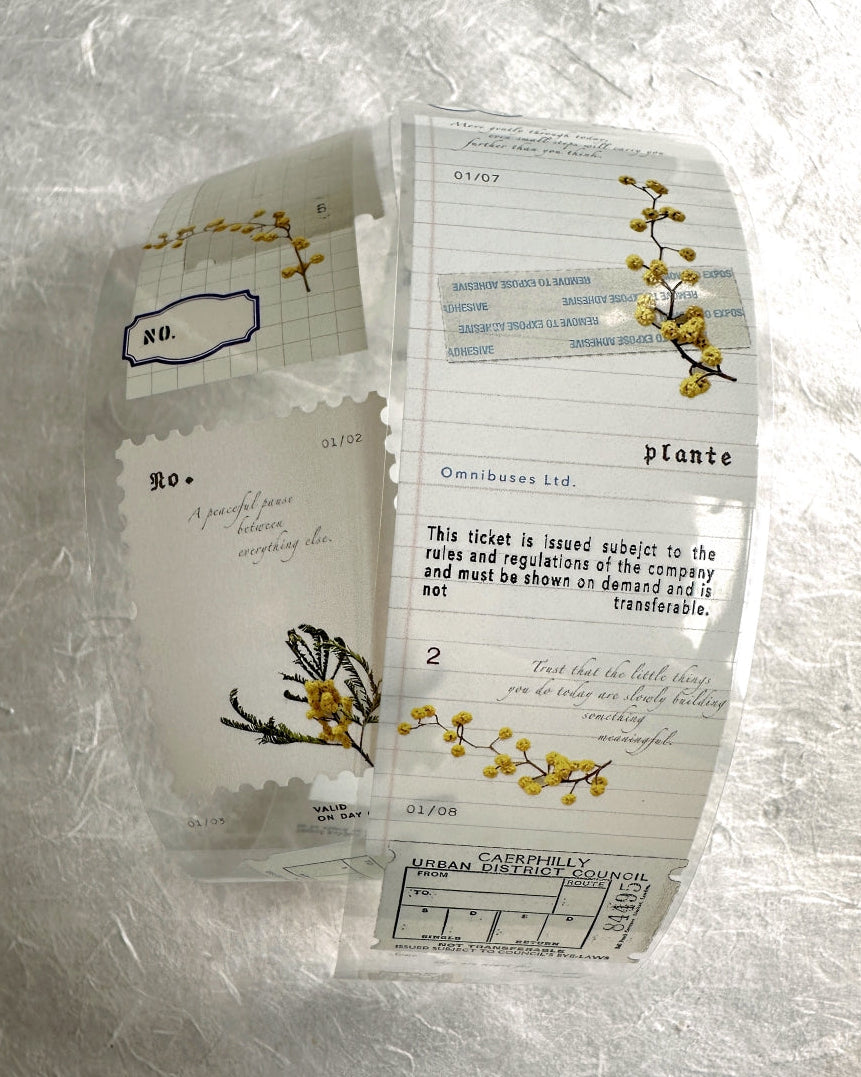 Nyret Design - Mimosa PET tape SAMPLES