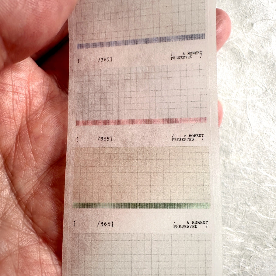 Nyret Design - Fragment kiss-cut washi tape SAMPLES