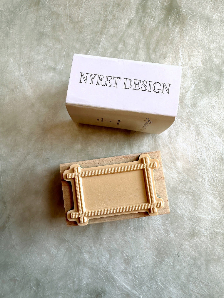 Nyret - Planner Series III, Abstract III rubber stamp