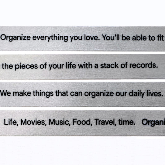 Organize a Bit - Organize Everything You Love masking tape SAMPLES