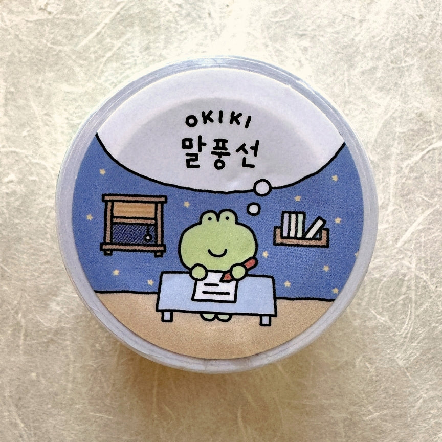 OKIKI - Speech Bubble writable kiss-cut paper tape SAMPLES