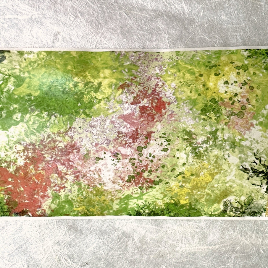 OKMT - Springtime in Full Bloom extra-wide washi tape (10 cm x 100 cm) SAMPLES