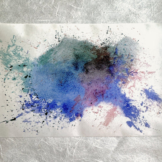 OKMT - Paper Dyed Breeze extra-wide washi tape (10 cm x 100 cm) SAMPLES