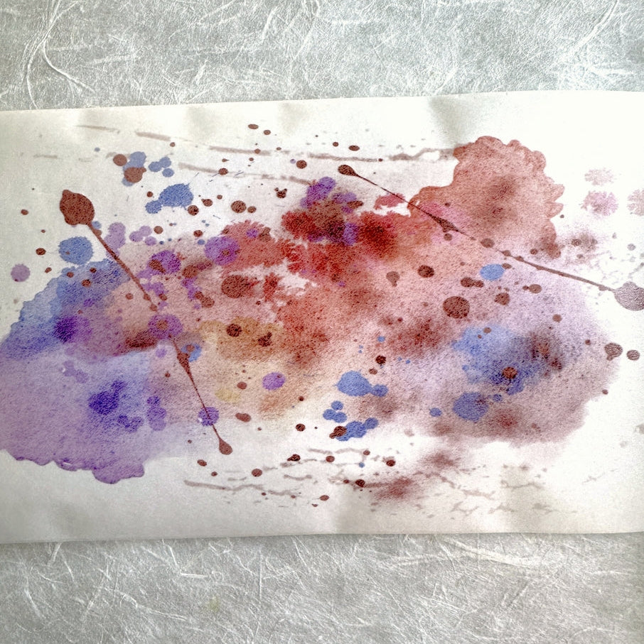 OKMT - Paper Dyed Breeze extra-wide washi tape (10 cm x 100 cm) SAMPLES