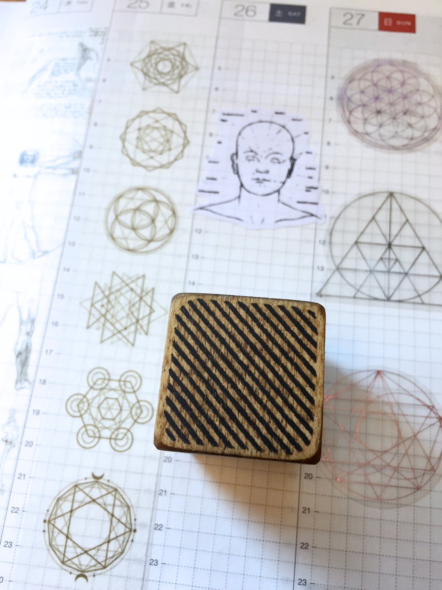Non-designer - many decorative rubber stamps | *USED* Destash items [Pre-Loved]
