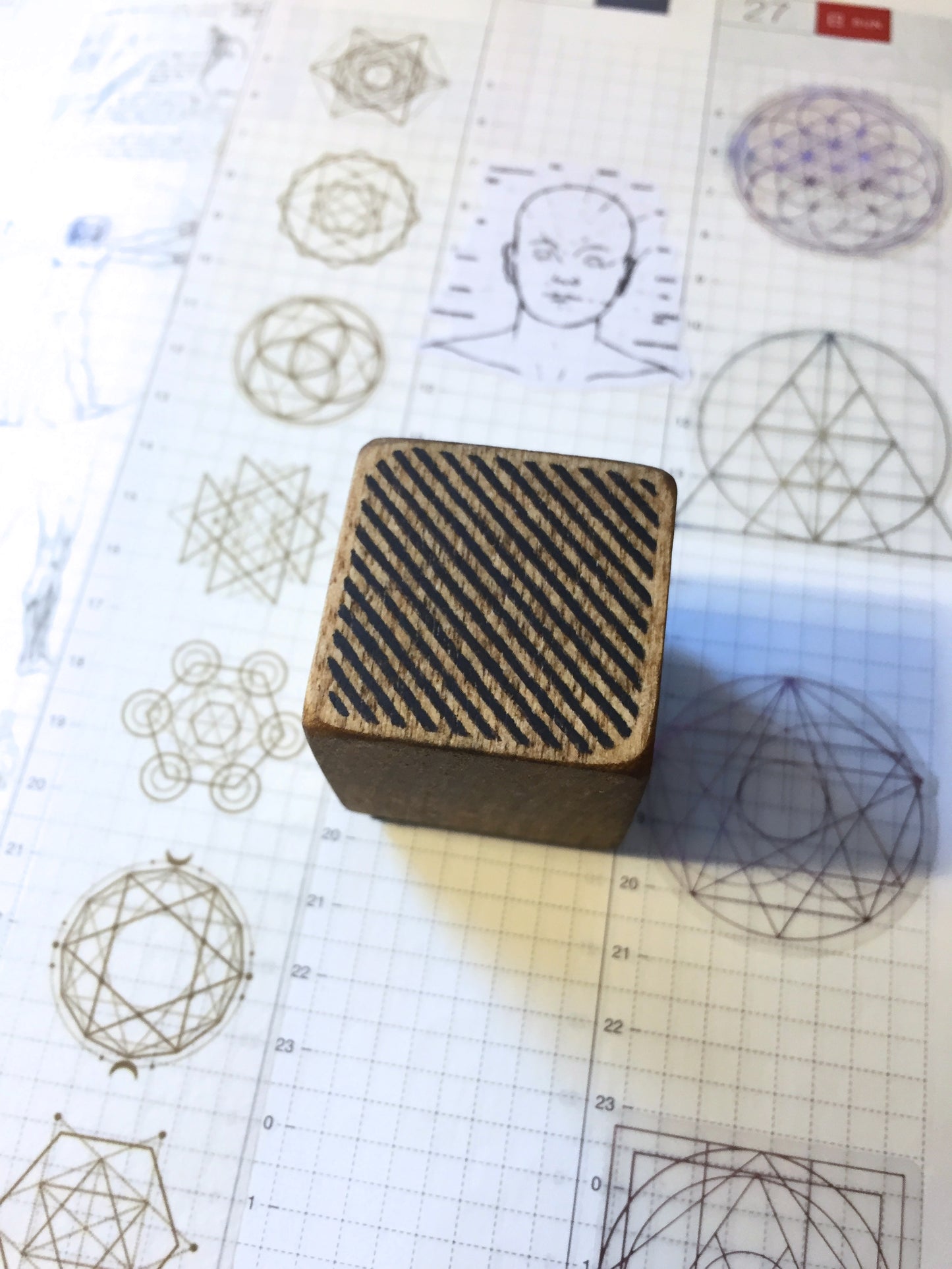 Non-designer - many decorative rubber stamps | *USED* Destash items [Pre-Loved]