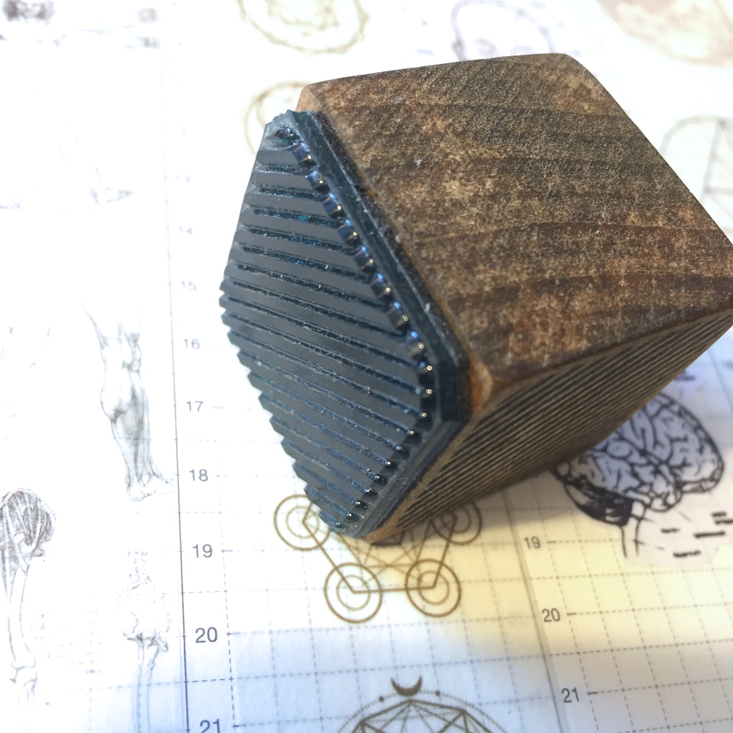 Non-designer - many decorative rubber stamps | *USED* Destash items [Pre-Loved]