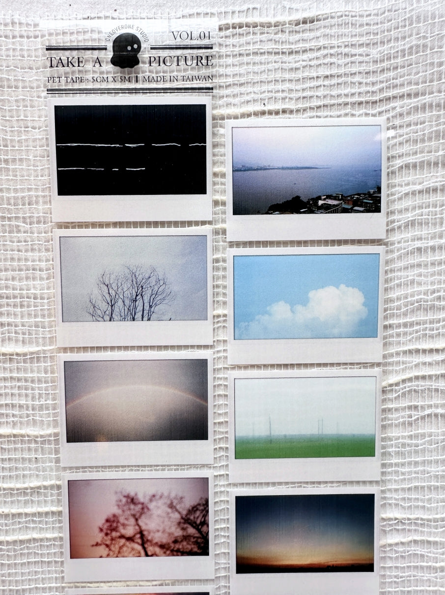 Oneoverone Studio - Take a Picture Vol. 1 PET tape SAMPLES
