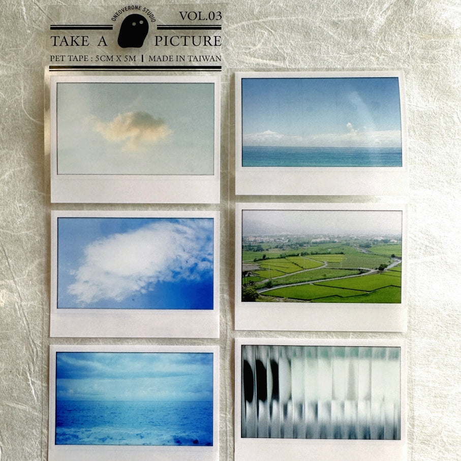 Oneoverone Studio - Take a Picture Vol. 3 PET tape SAMPLES