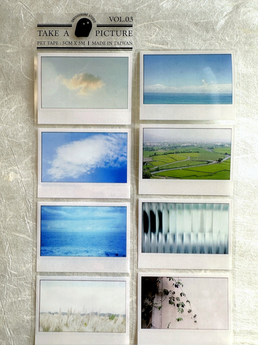 Oneoverone Studio - Take a Picture Vol. 3 PET tape SAMPLES