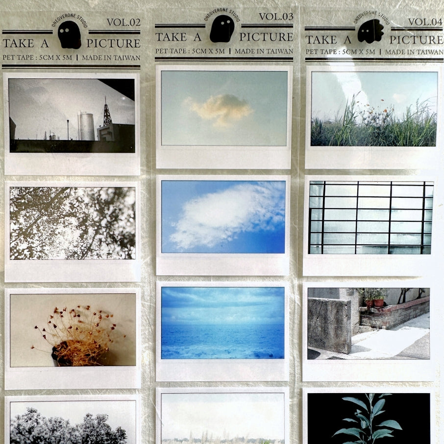 Oneoverone Studio - Take a Picture Vol. 3 PET tape SAMPLES