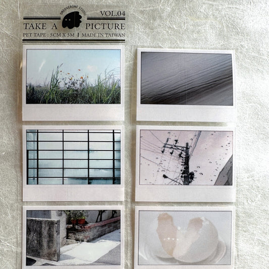 Oneoverone Studio - Take a Picture Vol. 4 PET tape SAMPLES