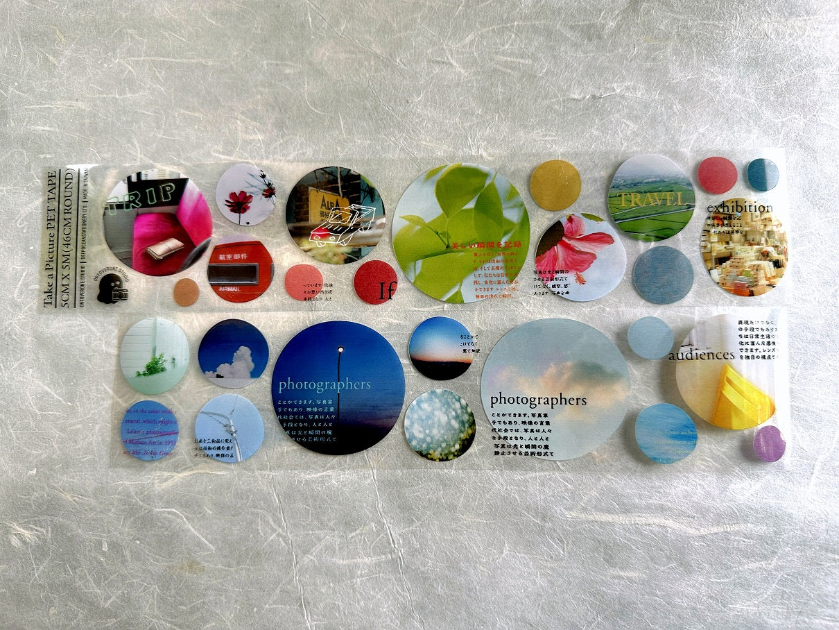 Oneoverone Studio - Take a Picture PET tape SAMPLES