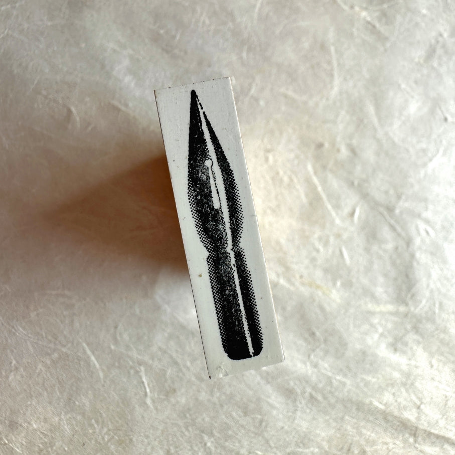 OSCOLABO - Fountain Pen Nib rubber stamp [Pre-loved]