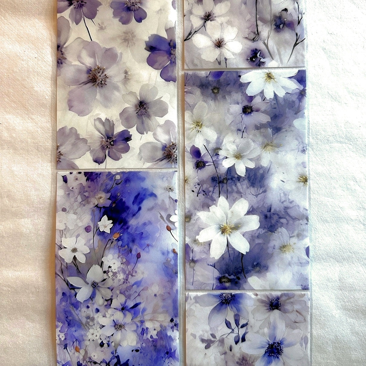 Orange Too X Studio - Smoky Purple PET tape (9 cm x 200 cm) SAMPLES