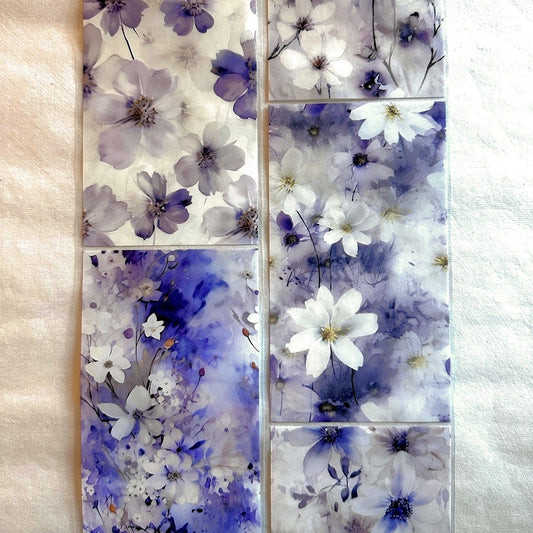 Orange Too X Studio - Smoky Purple PET tape (9 cm x 200 cm) SAMPLES