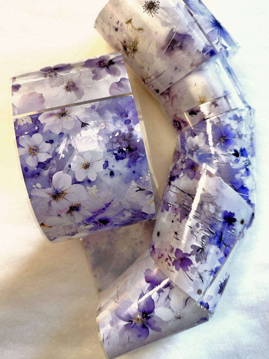 Orange Too X Studio - Smoky Purple PET tape (9 cm x 200 cm) SAMPLES