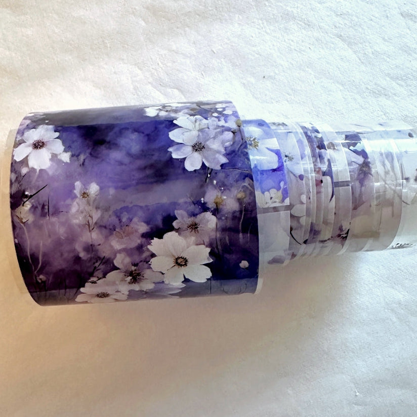Orange Too X Studio - Smoky Purple PET tape (9 cm x 200 cm) SAMPLES