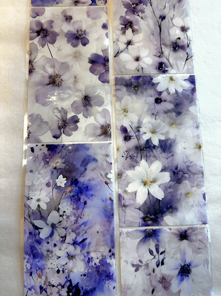 Orange Too X Studio - Smoky Purple PET tape (9 cm x 200 cm) SAMPLES