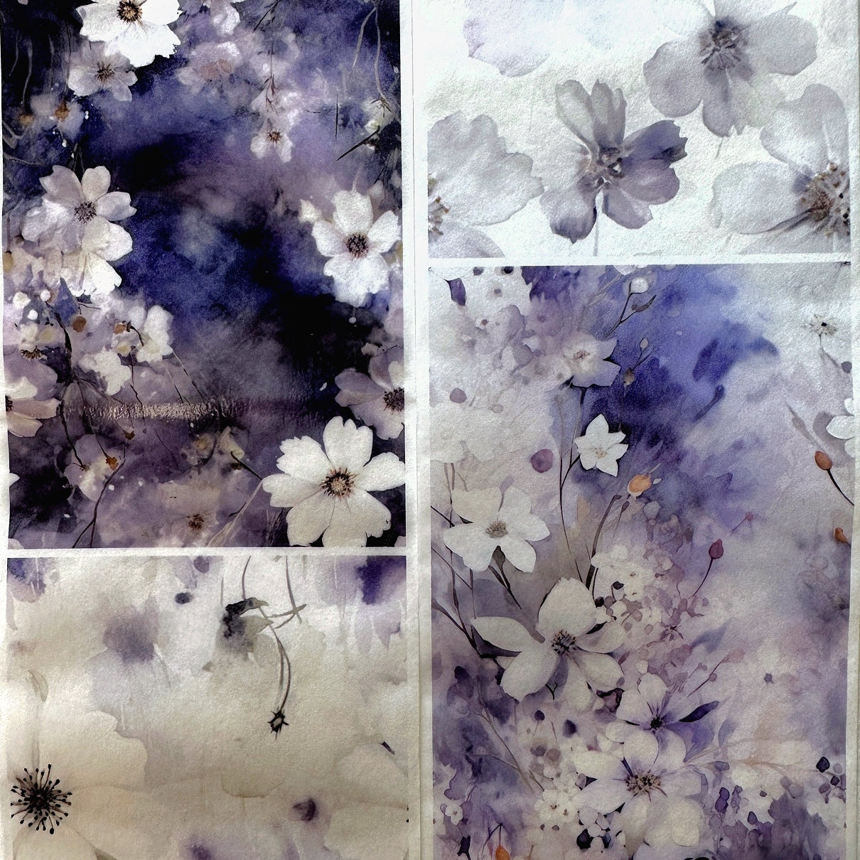 Orange Too X Studio - Smoky Purple washi tape (9 cm x 200 cm) SAMPLES